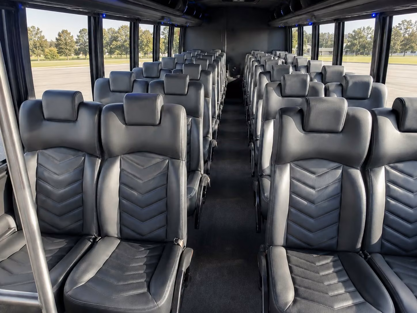 20 passenger minibus inside