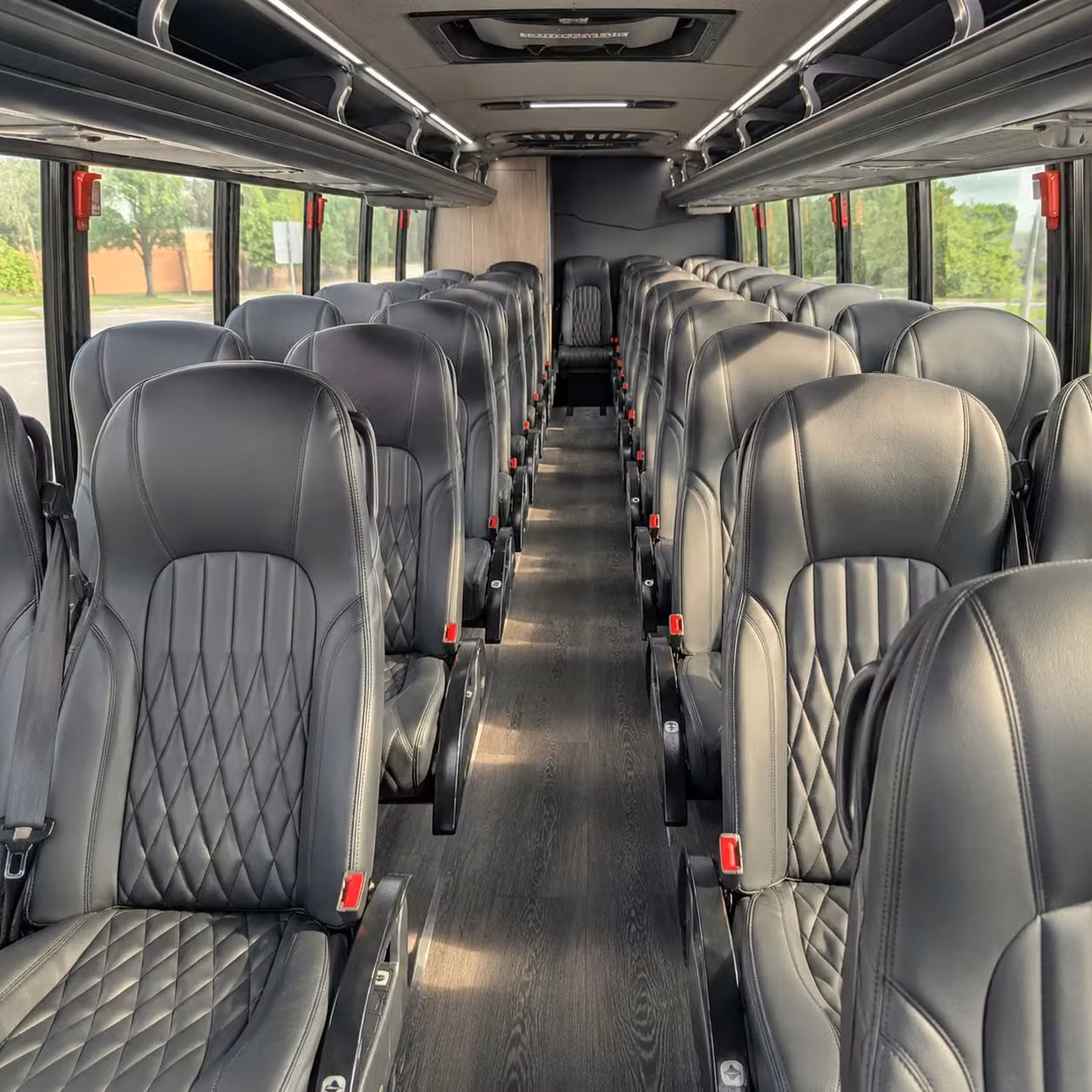 30 passenger minibus interior