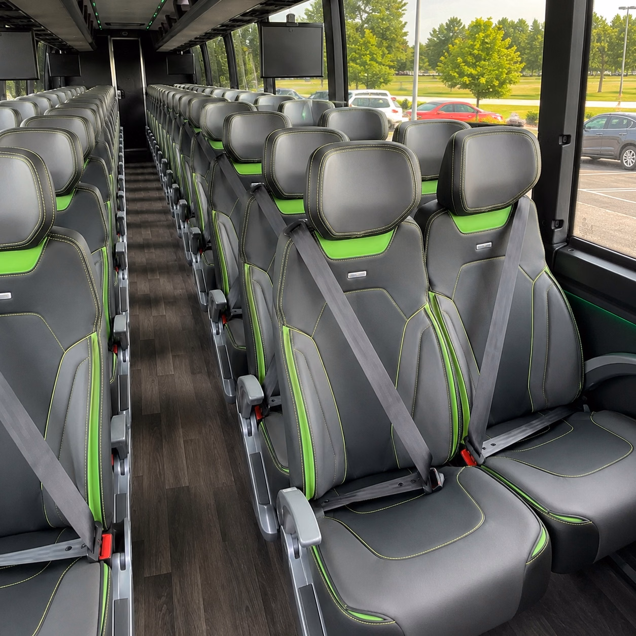 murrieta charter bus interior