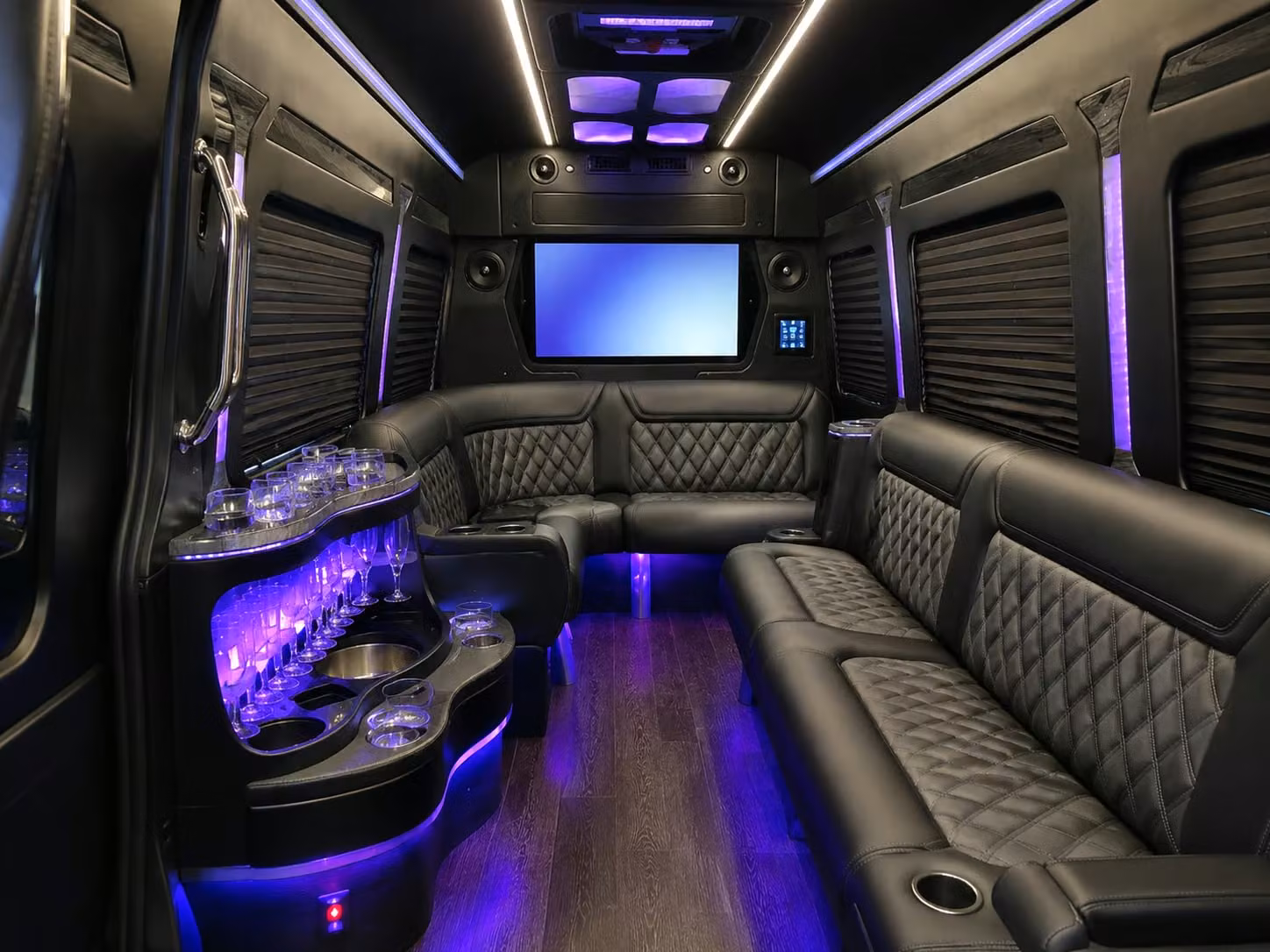 sprinter limousine inside